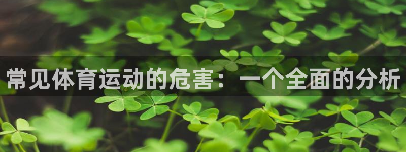 球皇社下载官网：常见体育运动的危害：一个全面的分析